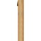 Ekena Millwork Thorton Block Rough Sawn Bracket w/ Offset Brace, Western Red Cedar, 4"W x 28"D x 28"H BKT0402X28X28THR05RWR - alternate 4